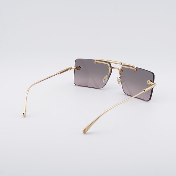 Versace VE2245 100258 Sunglasses Gold Rectangle Frame, Pink Gradient Lenses - Picture 8 of 9